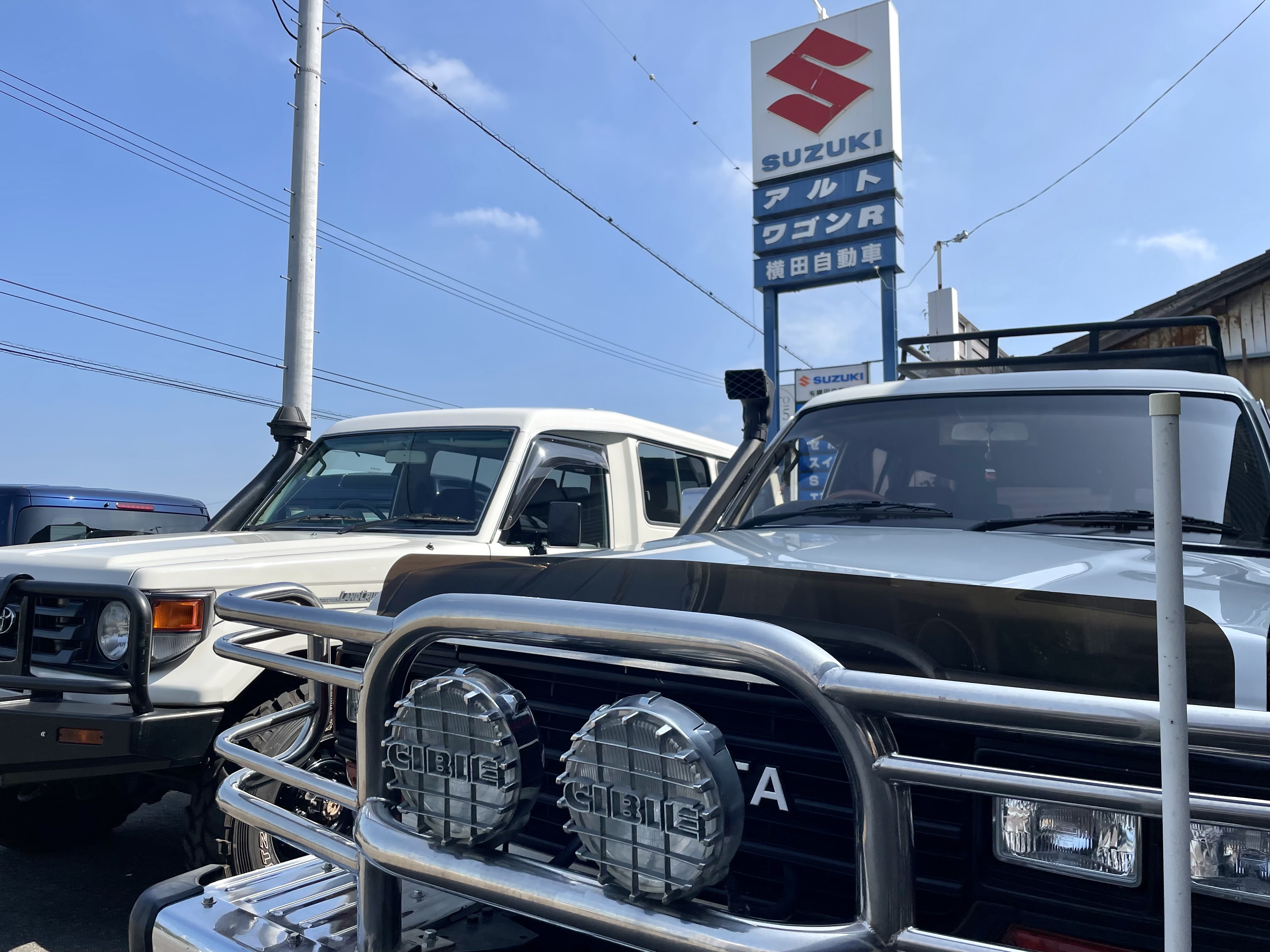 続けてlandcruiser Jimnymania